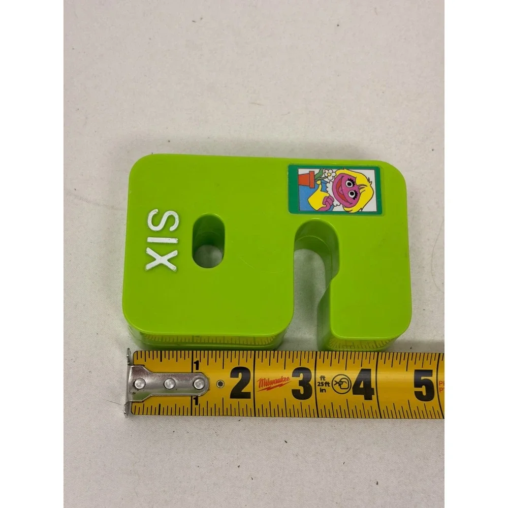 Vintage TYCO Preschool Sesame Street Numbers 1-10 Learning Blocks Lot of 10